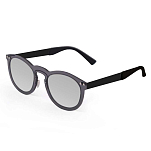 Ocean sunglasses 21.20 поляризованные солнцезащитные очки Ibiza Silver Mirror Transparent Black / Metal Black Temple/CAT2