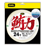 Duel 786463 Fluorocarbon Yuriki 50 M Бесцветный  Clear 1.660 mm 