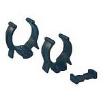 Euromarine CF301223B2 Пластик Clip 2 единицы  Black 17-32 mm
