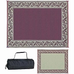 Stylish camping 672-RA5BURGBEIGE ковер Classic RA5  Burgundy / Beige 2.74 x 3.65 m
