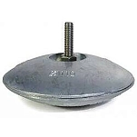Tecnoseal r140 цинковый анод триммера 140 mm Grey 15x15x8