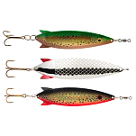 Abu garcia 1248393 Toby Salmo 110 mm 30g Серебристый  Gold / Green Glitter