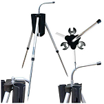 Kolpo 1032056 Trout Area Держатель удилища Штатив Silver / Black 70 cm