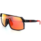 Спортивные очки HILX Inferno Shiny Crystal Dark Grey / Red Lens, hif06103-ifrd4