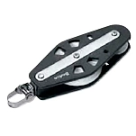 Barton marine 16832 Стандартный блок с поворотным шаклом Black 8x21x8