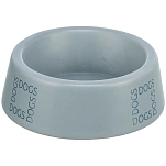 Trixie 25225 миска 1L  Grey / Blue