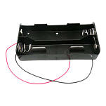 Euroconnex 2527 2527 4xR14 Cable Держатель Батареи Серебристый Black
