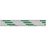 Talamex 01610810 Dynamic Веревка 10 Mm  White / Green 200 m 