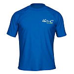 Iq-uv 6481222445-44XL UV 300 Loose Fit Футболка с коротким рукавом Голубой Blue XL