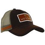 Westin A27-389-OS Кепка Hillbilly Trucker Коричневый Grizzly Brown
