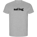 Купить Kruskis CA66900558S285 Футболка с коротким рукавом Word Sailing ECO Серый Heather Grey 2XL 7ft.ru в интернет магазине Семь Футов