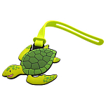Dive inspire BT-024 Брелок для ключей с солнечной зеленой морской черепахой Зеленый Green