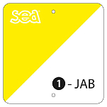 Sea 086021-Yellow-OneSize Control Маркер 10 единицы Желтый Yellow