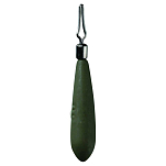 Daiwa 16527005 Drop Shot Tungsten Slim TG Вести Зеленый Green 5 g (4 pcs) 
