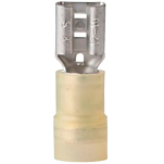 Ancor 639-220828 Marine Grade Нейлоновая изолированная розетка с размыкателем 12-10 100 Единицы Желтый Yellow
