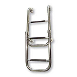 Lalizas 70146 Stainless Steel Folding Серебристый  810 mm 1+2 Трап/лестница 