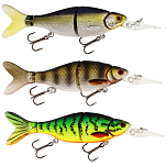 Westin P032-063-007-UNIT Ricky The Roach 80 Mm 7g Многоцветный Crazy Firetiger