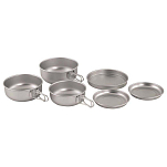 Easycamp 680196 Adventure Ultra Light Cook Set Серебристый Silver