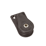 Barton marine 7801160 350kg 8 mm Одиночный плоский шкив Black 20 x 55 mm 