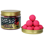 Pro elite baits P8433824 Antartic Krill Gold 150ml Всплывающие окна Красный 14 mm 