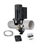 Подруливающее устройство Quick, D185mm, 55KGF, 12 В, (TCD2022 - TCDEX06 - TNL 1000mm) FGBT18055120K26-S