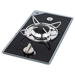 Navy load 2401502 Газовая стеклянная пластина 1.8KW Black / Silver 15x30x40 365 x 195 mm