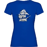 Kruskis 11502241lc076 Футболка с коротким рукавом Restrained Royal Blue 30x25x2