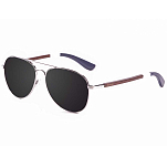 Ocean sunglasses 18110.13 Деревянные поляризованные солнцезащитные очки San Remo Pear Wood Smoke/CAT3