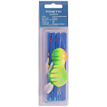 Kinetic F210-253-251 Sabiki Plaice Leader Inline 100g Рыболовное Перо Голубой Yellow / Green Tiger