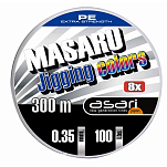 Asari LAMJ30030 Masaru Jigging Colors 300 M Линия Многоцветный MultiColor 0.300 mm 