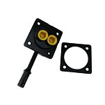Simrad 24006306 SimNet Т-образный соединитель переборки Черный Black