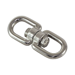 Вертлюг Sumar 02908_swivel_pkg_5 пруток Ø8мм нагрузка 499/1250кг рым/рым 5шт/уп из нержавеющей стали AISI316
