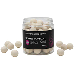 Sticky baits KPW12 The Krill White Ones 100g Всплывающие окна Бесцветный White 12 mm