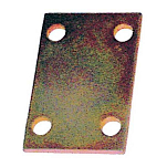 Vdm - reya sas REM181008 4 Опорная пластина с отверстиями Grey 50 x 30 mm