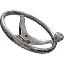 Купить Lewmar 239-89700820 5/8 Сварной ореховый шлем Серебристый Silver 34.3 cm  7ft.ru в интернет магазине Семь Футов