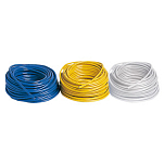Tripolar power cable bleu 24A 3x4 mm2