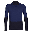 Купить Icebreaker 0A59JT090M Базовый слой с длинным рукавом 200 Sone High Neck Merino Голубой Midnight Navy / Royal Navy / Snow / CB M 7ft.ru в интернет магазине Семь Футов