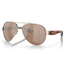 Купить Costa 06S4010-40102559 Зеркальные поляризованные солнцезащитные очки South Point Золотистый Rose Gold Copper Silver Mirror 580G/CAT2 7ft.ru в интернет магазине Семь Футов