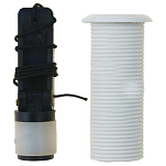 Goldenship HFPPLUG HFP Модели Сквозной стопор Бесцветный Black / White 84 mm