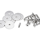 Комплект винтов и шайб для понтонных кранцев / V4A / 20 штук / шайба 40 мм