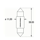 Купить Euromarine OBT121382 10W 12V гирлянда луковица 2 единицы Grey 11 x 39 mm 7ft.ru в интернет магазине Семь Футов
