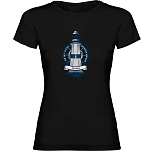 Kruskis 11502309lc055 Футболка с коротким рукавом Lighthouse Black 30x25x2