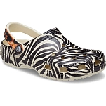 Crocs 207840-2y9-m7/w9 Деревянные башмаки Classic Animal Remix Bone / Multi Animal 35x25x15 EU 39