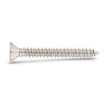 Euromarine vixvtf3932-25 Винт с потайной головкой DIN 7982 A4 3.9x32 mm 25 Единицы Silver 12x8x8