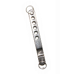 Viadana 7878838 Сварная цепная пластина  Silver 120 mm 