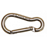 Kong italy 606706 Original Карабин Золотистый  Silver 6 x 60 mm 