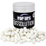 Pro elite baits C8434102 Dumbells Dissolution Краб 250ml Поп UPS Белая White 14 mm 