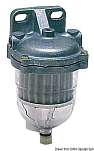 Декантирующий фильтр пропускная способность 130 - 400 л/ч с фильтрующим элементом в виде сетки 200 микрон, Osculati 17.639.00