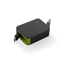 Купить Muvit MUUSC0171 Выдвижной USB-кабель к Micro USB 2.4A 0.8 M Черный Black / Green 7ft.ru в интернет магазине Семь Футов