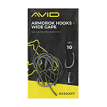 Avid carp A0520020 Armorok Wide Крюк Черный  Black Nickel 8 